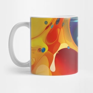 Abstract oil and water mix background Mug